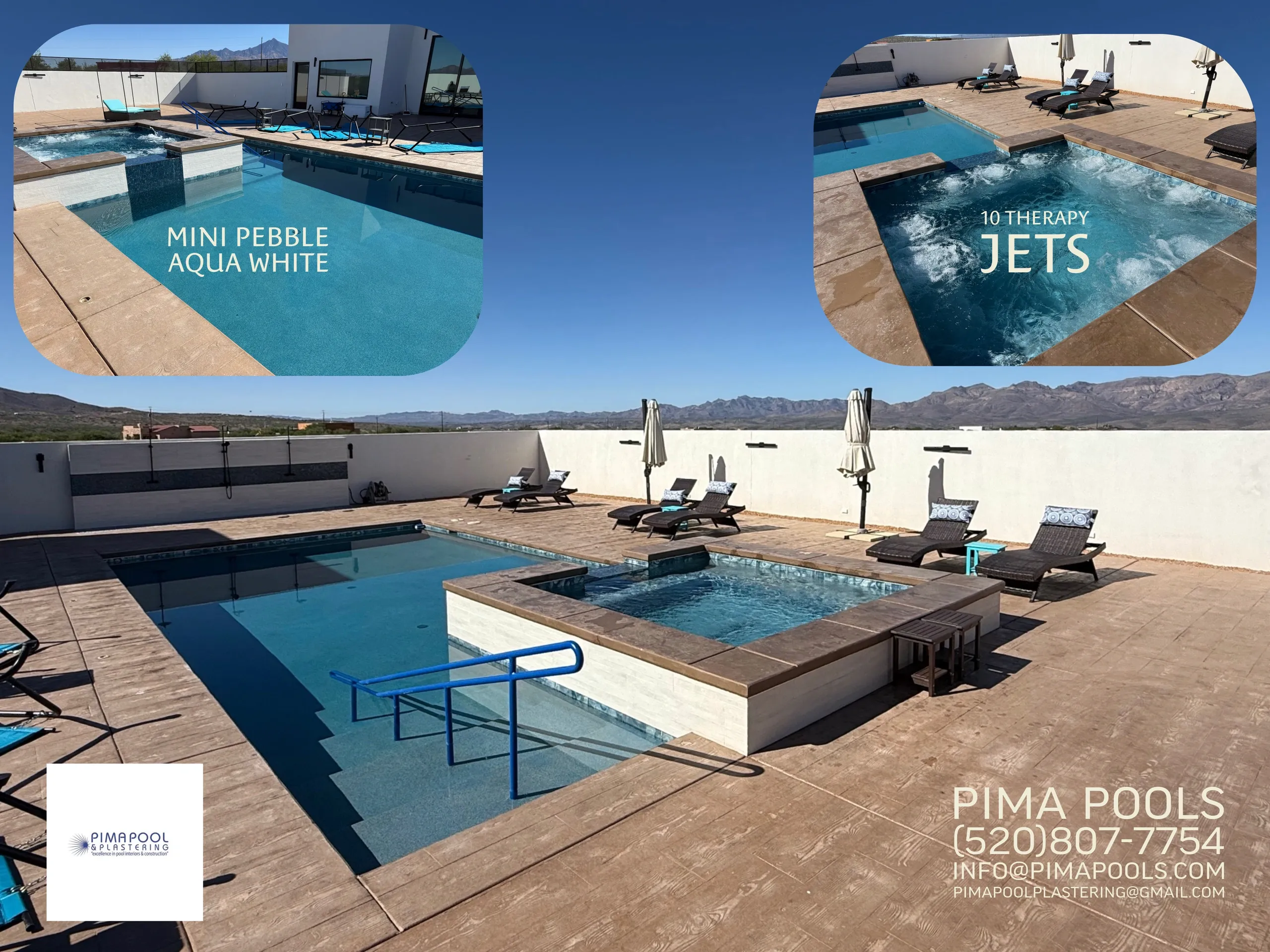 Southwest Essentials Pool completed build