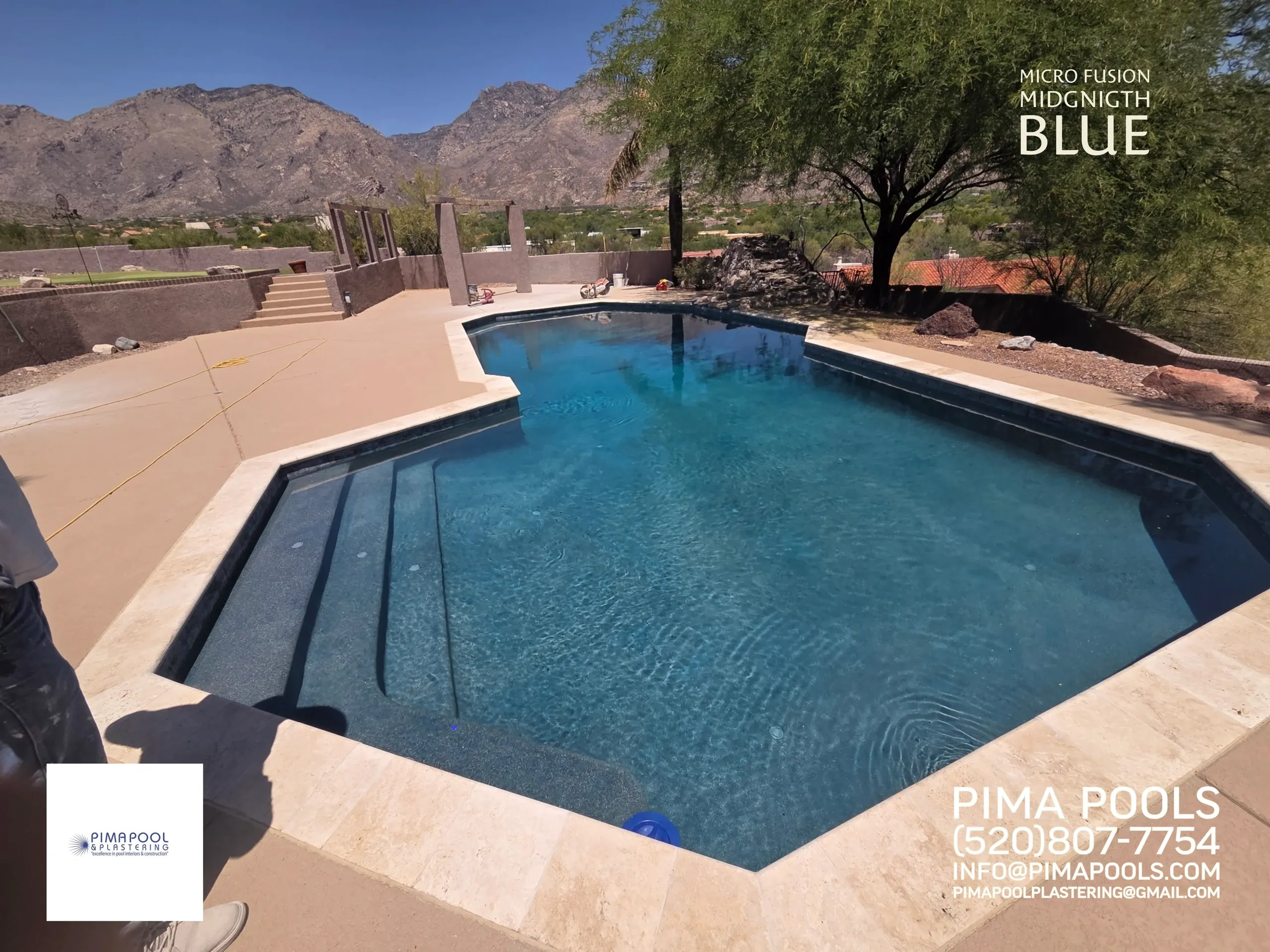 Luxury resort-style pool renovation completed